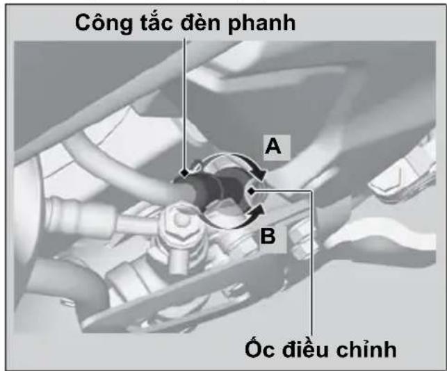 Công tắc đèn phanh A B Óc điều chỉnh