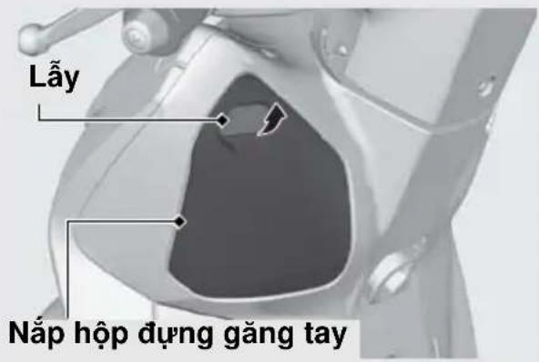 Lây Nắp hợp dựng găng tay