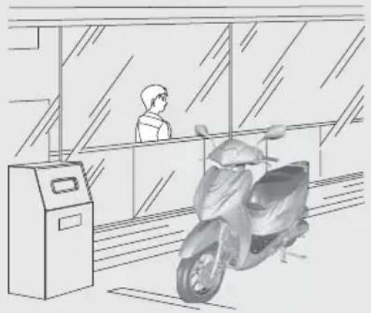 Honda Lead 125 (2022) - Khi khóa điện khóa: - 2
