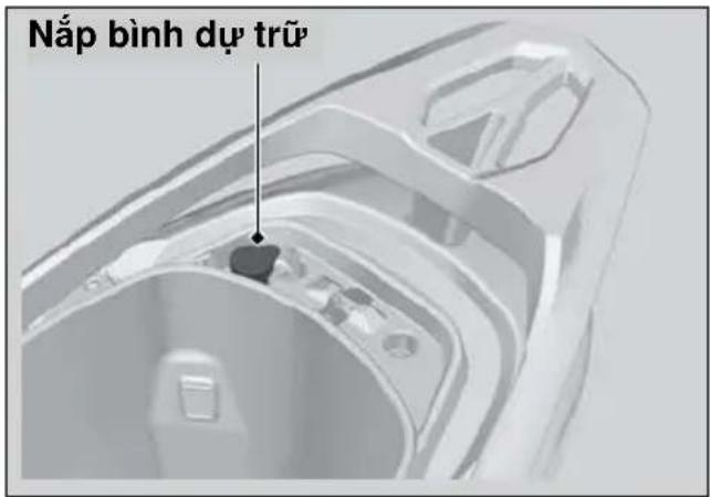 Nắp bình dự trữ