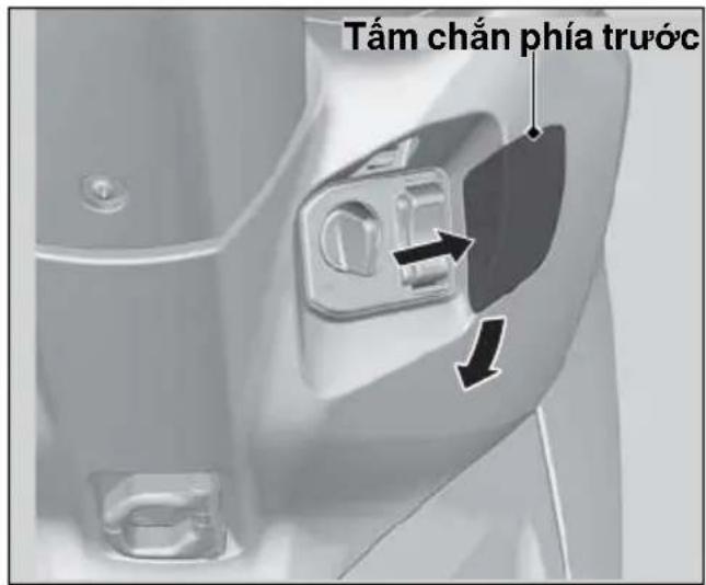 Tám chǎn phía trước