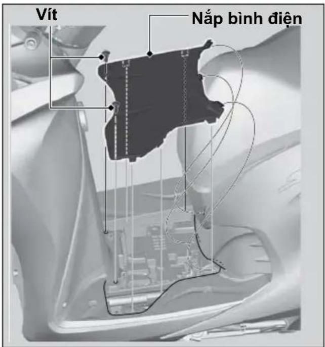 Vít Nắp bình điện