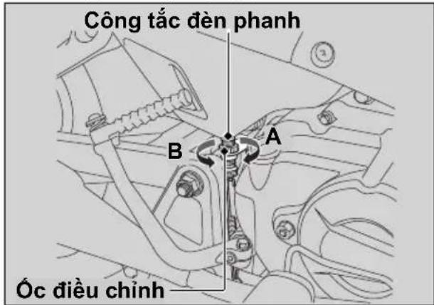 Công tắc đèn phanh B A Óc điều chỉnh
