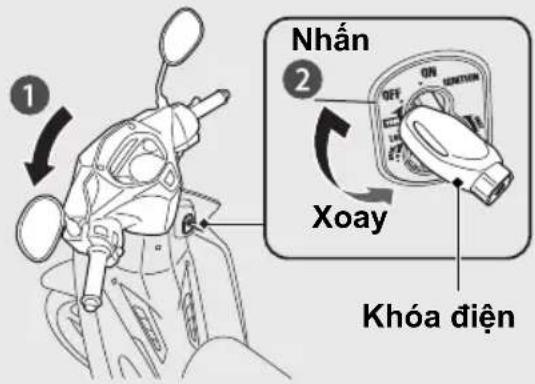 1 Nhân 2 OFF ON Xoay Khóa điện