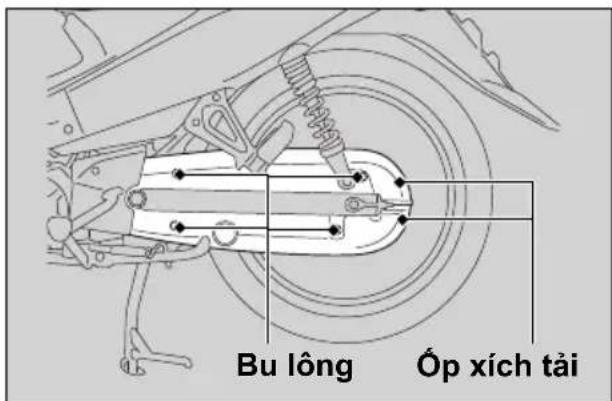 Bu lông Óp xích tải