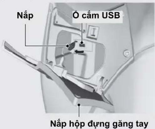 Nắp O căm USB 1 Nắp hợp dựng găng tay