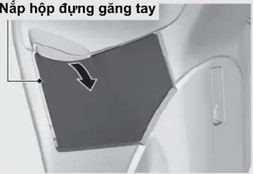 Nắp hộp dựng găng tay