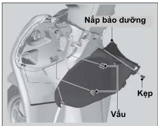 Nắp bảo dưỡng Kẹp Vấu