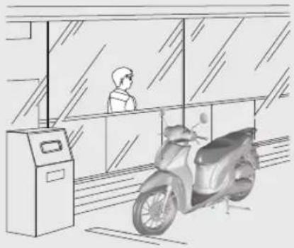 Honda SH Mode (2021) - Hệ thống khóa THÔNG MINH Honda - 2