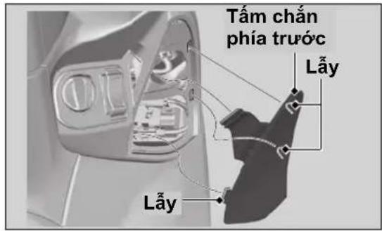 Tám chǎn phía trước Lây Lây