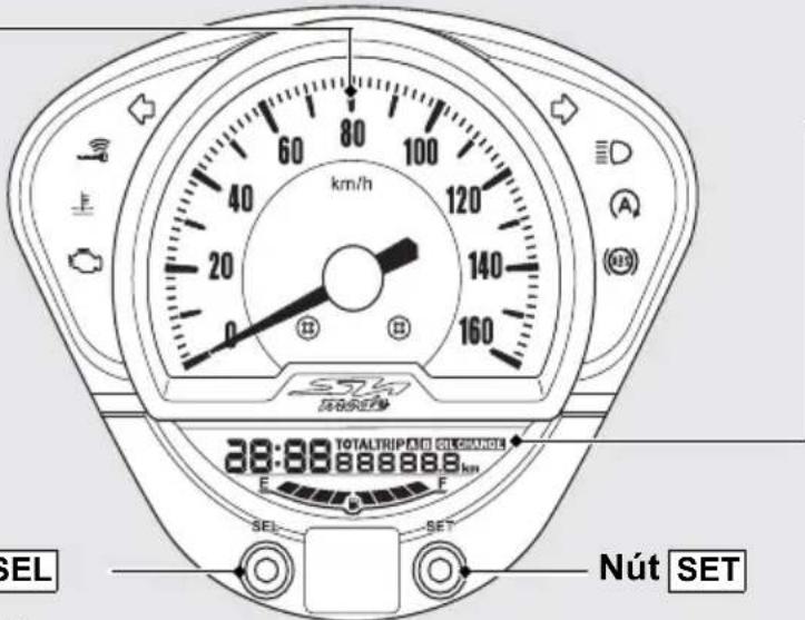 Honda SH Mode (2023) - Bảng thiết bị - 1