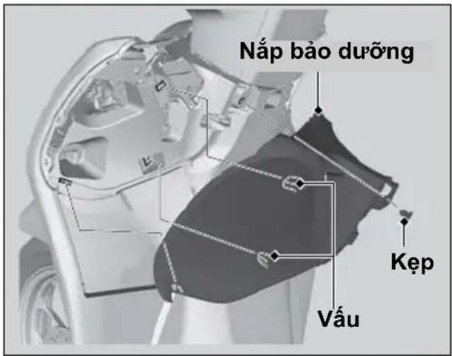 Nắp bảo dưỡng Kẹp Vấu