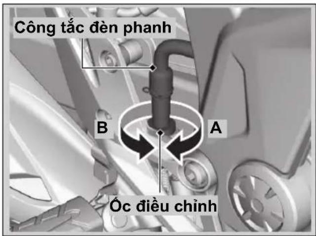 Công tắc đèn phanh B A Óc điều chỉnh