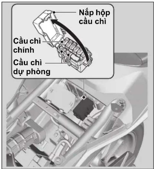 Nắp hộp cầu chỉ Cầu chỉ chính Cầu chỉ dự phòng