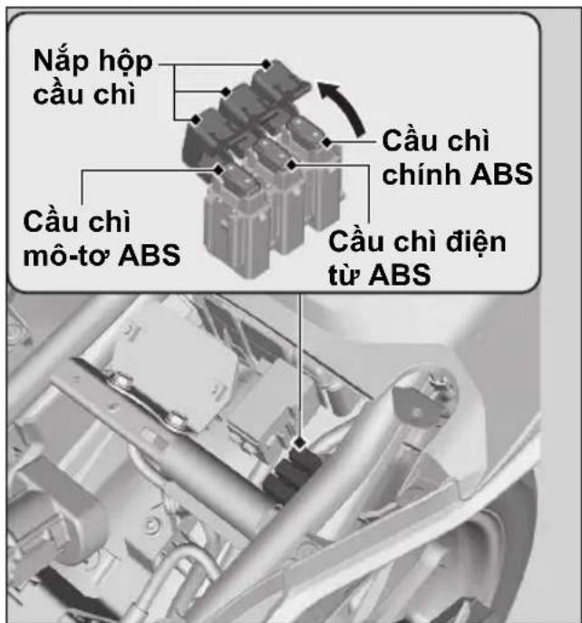 Nắp hộp cầu chì Cầu chì mô-to ABS Cầu chì chính ABS Cầu chì điện từ ABS
