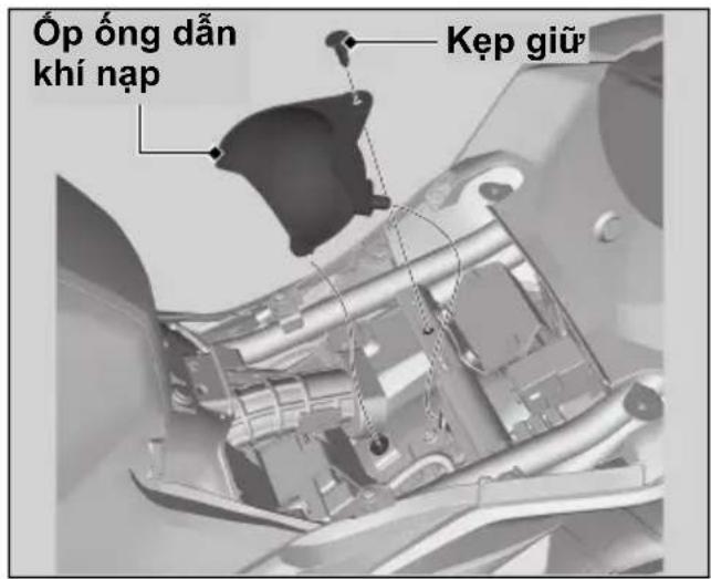 Óp ống dẫn khí nạp Kẹp giữ