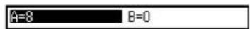 CASIO fx-880BTG - Màn hình danh sách biến - 4