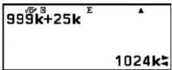 CASIO fx-880BTG - Ví dụ về nhập và tính toán có dùng ký hiệu kỹ thuật - 1
