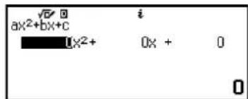 ax²+bx+c 0x²+ 0x + 0