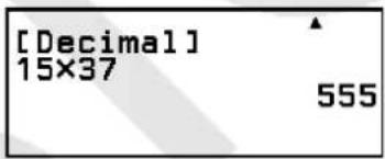 [Decimal] 15×37 555