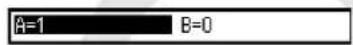 CASIO fx-880BTG - Màn hình danh sách biến - 6