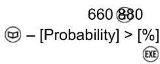 660 880 - [Probability] > [%] EXE