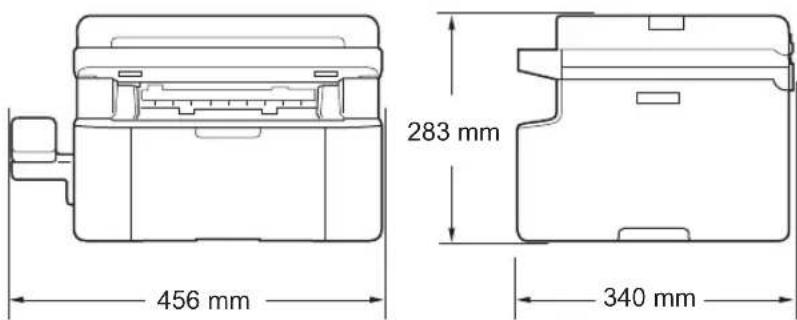 BROTHER MFC-1916NW - DCP-1610W, DCP-1615NW, DCP-1616NW, MFC-1910W, MFC-1911NW và MFC-1916NW - 3