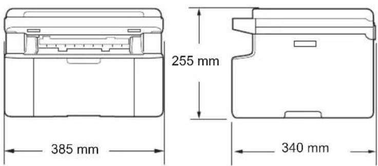 BROTHER MFC-1916NW - DCP-1610W, DCP-1615NW, DCP-1616NW, MFC-1910W, MFC-1911NW và MFC-1916NW - 1
