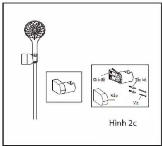 Hình 2c Giá dô Tắc kê Nập Vít