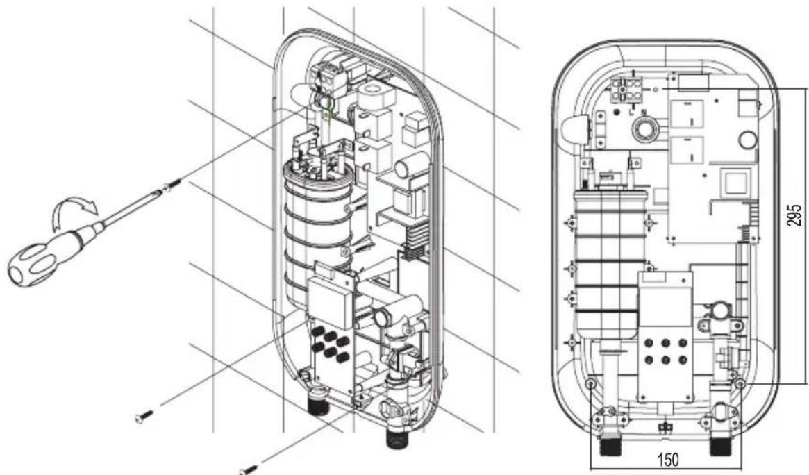 COMFEE CWH-45EPGNVNW-CB - Lắp đặt máy nước nóng - 1