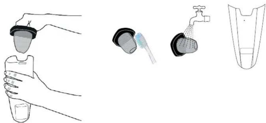 COMFEE CVC-SBLA1 - 1-Bộ lọc (trong hộp chứa bụi). - 1