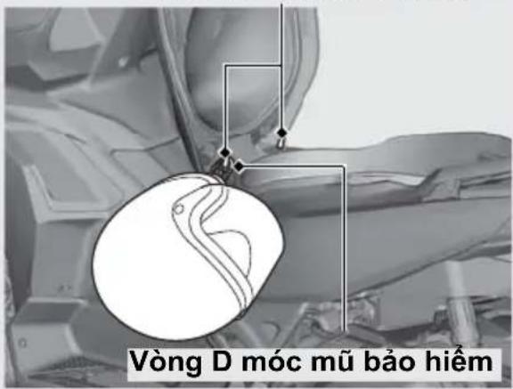 Vòng D móc mũ bảo hiểm
