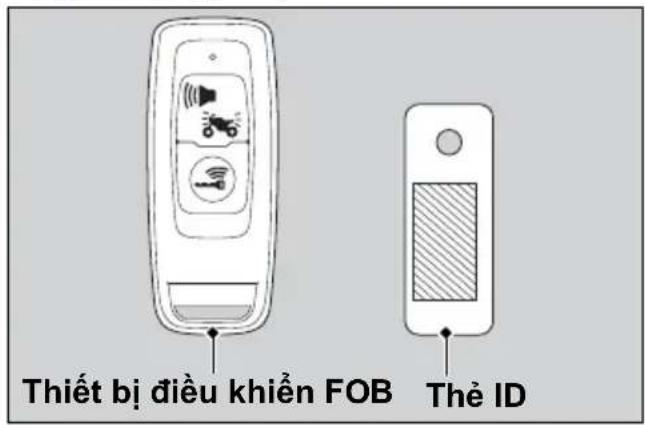 Thiết bị điều khiển FOB Thẻ ID