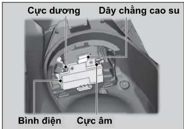 Cực dương Dây chằng cao su Bình điện Cực âm