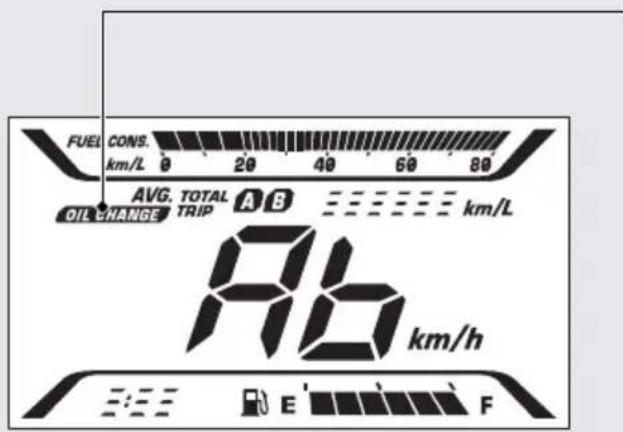 FUEL CONS. km/L 0 20 40 60 80 AVG. TOTAL OIL CHANGE TRIP A B km/L 80 km/h E' F
