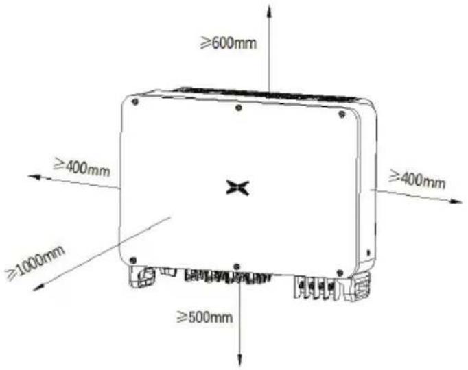 V-TAC VT-61060 - Space requirements - 2