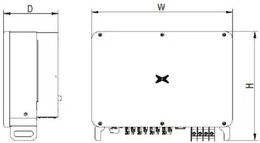 V-TAC VT-61060 - Outline dimension and weight - 1