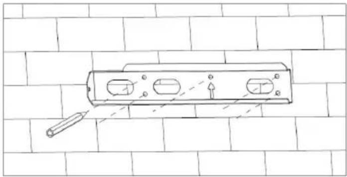 V-TAC VT-61060 - Wall installation - 1