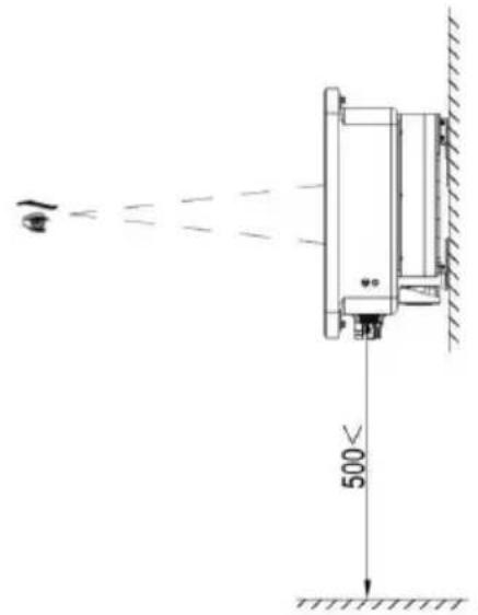 V-TAC VT-61015 - Space requirements - 1