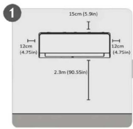 COMFEE CFS-10VWGF-V - TÓMTẮT CÁCH LẮP ĐẶT - DÀN LẠNH - 1