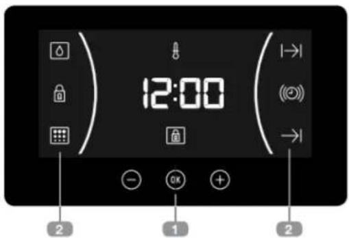 TEKA HLB 8415 BK - MÔ TẢ ĐỒNG HỒ HỆN GIỢ ĐIỆN TỪ/ BỘ ĐÊM THỜI GIAN - 1
