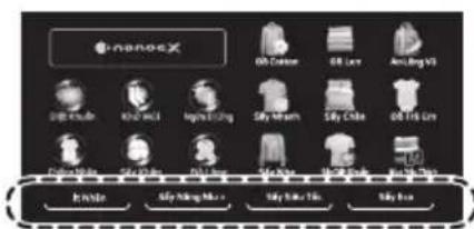 PANASONIC NH-XV21X1 - Thay đổi cải đặt chương trình (tiếp) - 3