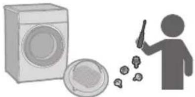 PANASONIC NH-XV21X1 - Có thể gây hòng hóc hoặc thuống tích - 2