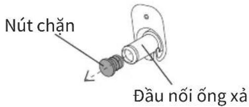 PANASONIC NH-XV21X1 - Tháo nút chặn đầu nối ống xà - 1
