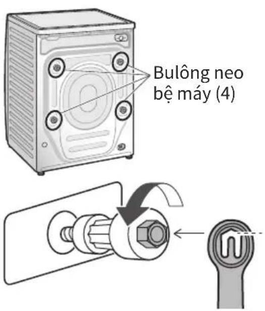 PANASONIC NA-26CVX1 - Tháo bulông neo bộ máy - 1