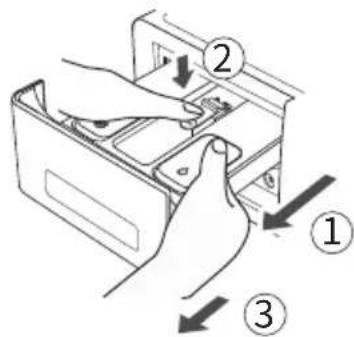 PANASONIC NA-26CVX1 - Ngăn dụng chất giặt tây - 1
