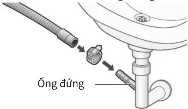 PANASONIC NA-26CVX1 - ■ Thoát nước vào ống đúng - 1