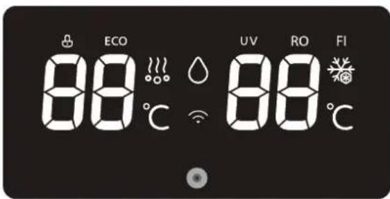 TOSHIBA TWP-W1630SVNW - Bảng hiển thị - 1