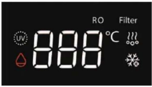 TOSHIBA TWP-W2398SVNM - Đèn báo các chức năng trên màn hình hiển thị - 1