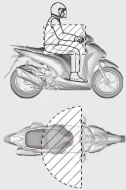 Honda SH350i (2025) - Khi khóa điện mở: - 1